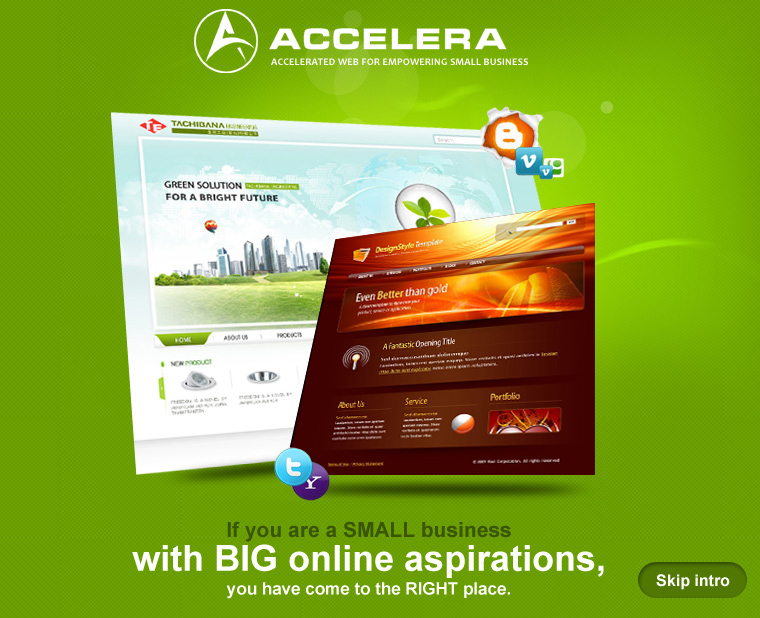 If you are small business with big online aspirations, you have come to the right place - Accelera Corporation